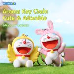 MÓC KHÓA DORAEMON AROMATHERAPY ORNAMENT PINK RABBIT - Ảnh 3