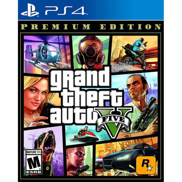Game Grand Theft Auto V Premium Edition - PS4