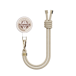 MÓC KHÓA DORAEMON WRIST LANYARD BEIGE