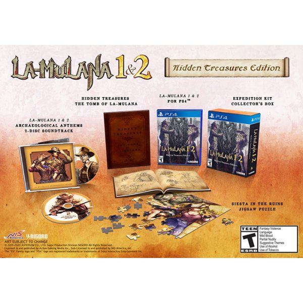 Game La-Mulana 1 & 2 Hidden Treasures Edition - PS4