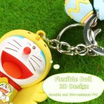 MÓC KHÓA DORAEMON AROMATHERAPY ORNAMENT PINK RABBIT - Ảnh 2