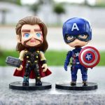 Mô hình Marvel - Captain America 9cm - Ảnh 2