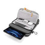 Túi Đeo Chéo Tomtoc Tablet Shoulder Bag For New Ipad Pro 2022 - 2018 12.9 Inch Gray (H13B3G1) - Ảnh 5