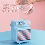 QUẠT DORAEMON DESKTOP WATER COOLING FAN WHITE - Ảnh 2