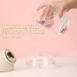 Máy Xông Tinh Dầu Doraemon Humidifier Pink - Ảnh 3