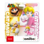 Amiibo Super Mario - Cat Mario & Cat Peach