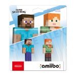 Amiibo Super Smash Bros - Steve+Alex