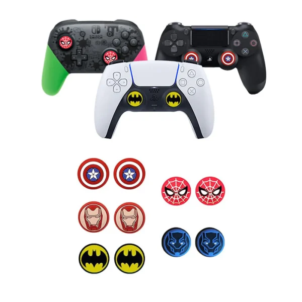 Analog Caps SuperHero cho tay cầm PS5, PS4, Xbox, Nintendo Switch