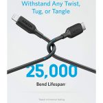 Anker PowerLine III USB-C to Lightning Cable 3FT/0.9M - Black A8832 - Ảnh 6