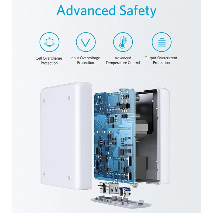 Cốc sạc Anker PowerPort Atom PD 4 100W