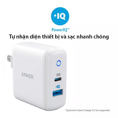 Cốc sạc Anker PowerPort PD 2 30W