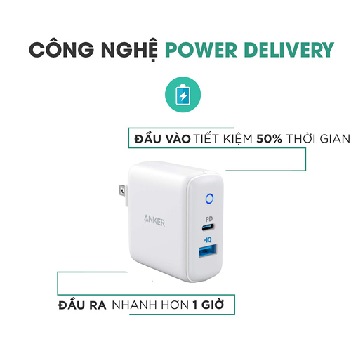 Cốc sạc Anker PowerPort PD 2 30W