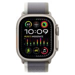 Apple Watch Ultra 2 GPS + Cellular 49MM Titanium - Green/Gray Trail Loop - Ảnh 2