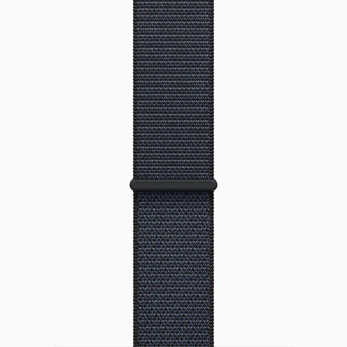 Apple Watch S10 Gps 46mm Jet Black Alu - Ink Sport Loop - Ảnh 3