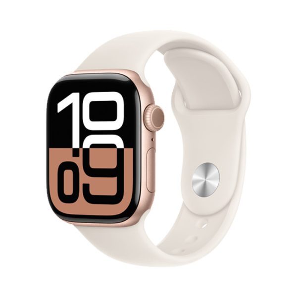 Apple Watch Series 10 GPS 42MM Rose Gold Aluminum - Starlight