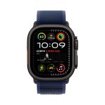 Apple Watch Ultra 2 GPS + Cellular 49MM Black Titanium - Blue Trail Loop - Ảnh 2