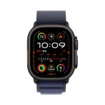 Apple Watch Ultra 2 GPS + Cellular 49MM Black Titanium - Navy AlPine Loop - Ảnh 2