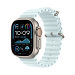 Apple Watch Ultra 2 GPS + Cellular 49MM Natural Titanium - Ice Blue Ocean Band