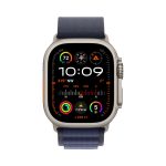 Apple Watch Ultra 2 GPS + Cellular 49MM Natural Titanium - Navy Alpine Loop - Ảnh 2