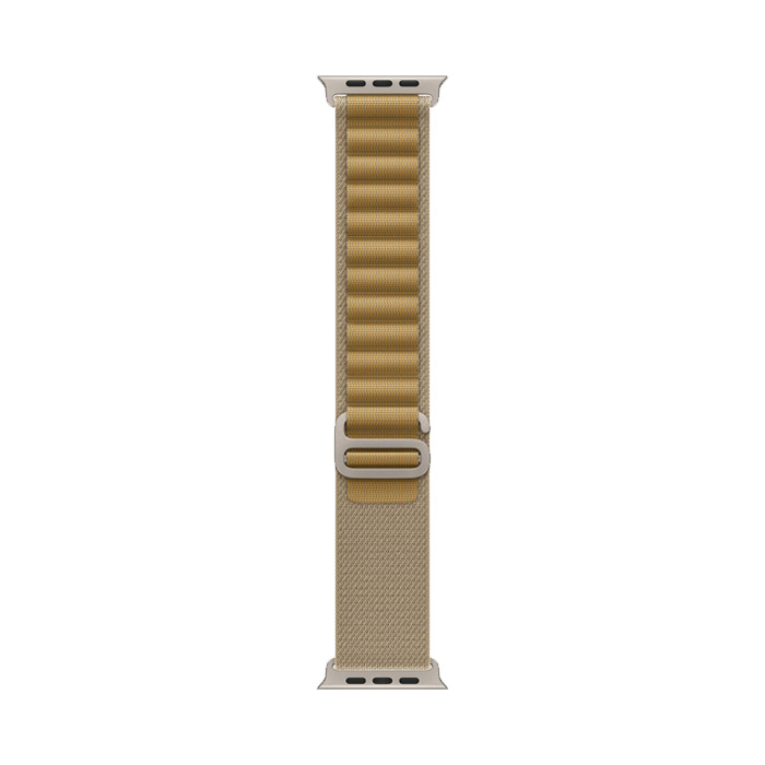 Apple Watch Ultra 2 GPS + Cellular 49MM Natural Titanium - Tan Alpine Loop - Ảnh 3