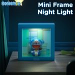 MÔ HÌNH DORAEMON PHOTO FRAME NIGHT LIGHT BLUE - Ảnh 4