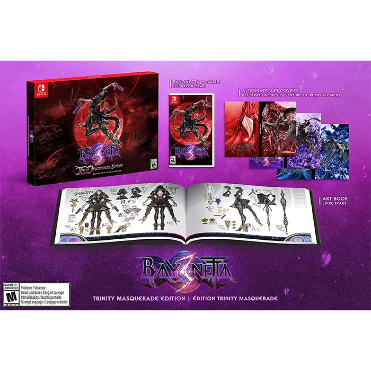 Game Bayonetta 3 Trinity Masquerade Edition - Nintendo Switch - Ảnh 1
