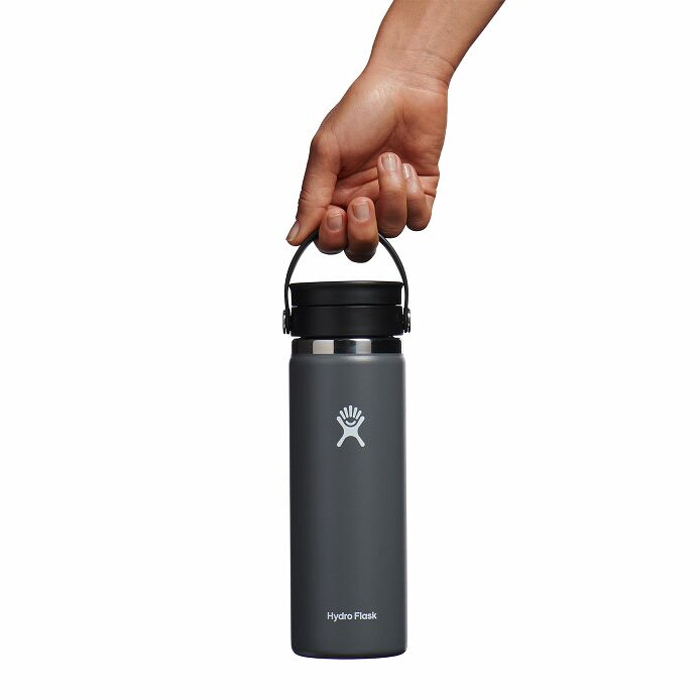 Bình Nước Giữ Nhiệt Hydro Flask Wide Flex Sip Lid 20 Oz - 591ml - Stone - Ảnh 4