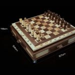 Bộ Bàn Cờ Handmade Gỗ Cao Cấp 3 Trong 1 - Ảnh 3