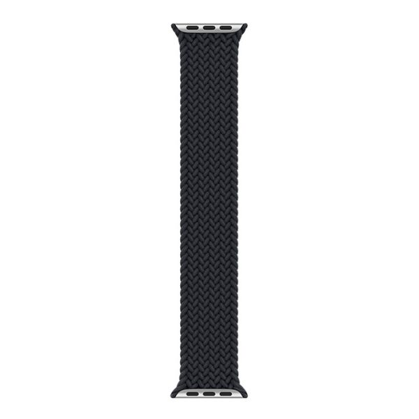 Braided Solo Loop Charcoal