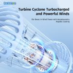 QUẠT DORAEMON BUBBLE MINI HANDHELD FAN BLUE - Ảnh 2