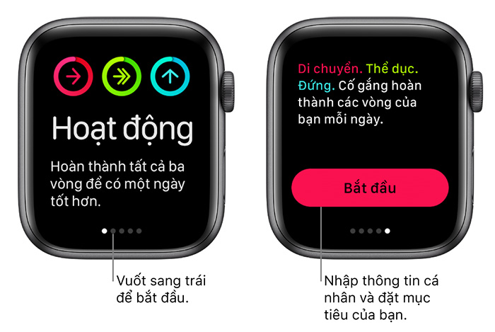 Hướng dẫn sử dụng Apple Watch Cơ Bản