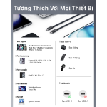 Cáp Sạc Innostyle Powernova USB-C To USB-C 1.5M 240W Black – ICC240BLK - Ảnh 8