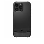 Case Spigen Rugged MagFit iPhone 15 Pro Max 6.7 Inch 2023 - Matte Black