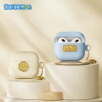 Rock - Case Doraemon Airpods Pro 2 Leather - Gray - Ảnh 5