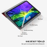 Mutural Leather Case with Apple Pencil Holder - iPad Pro 12.9" 2021 - Ảnh 6