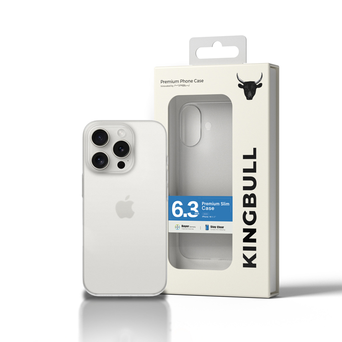 case_mipow_premium_slim_for_iphone_16_pro_white_matt_42 Case Mipow Premium Slim For Iphone 16 2024 Matt - Ảnh 5