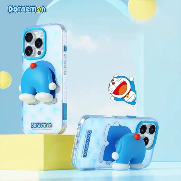 Rock – Case iPhone 16 Pro Max Doraemon Airbag Bracket Dancing Butt