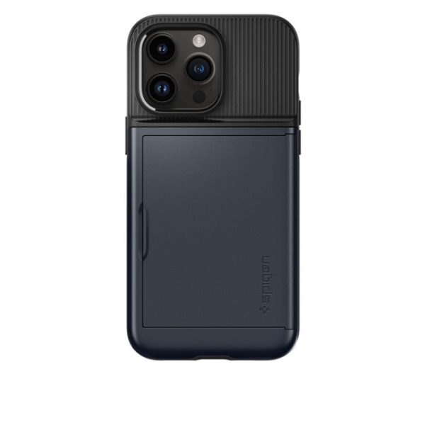 Case Spigen Slim Amore CS iPhone 15 Pro 6.1 Inch 2023 - Metal Slate