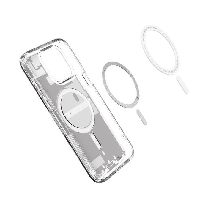 Case Spigen Ultra Magfit Zero One iPhone 15 Pro Max 6.7 Inch 2023 - White - Ảnh 6