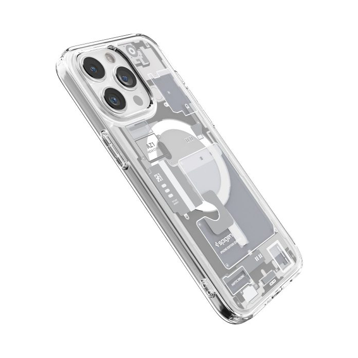 Case Spigen Ultra Magfit Zero One iPhone 15 Pro Max 6.7 Inch 2023 - White - Ảnh 5