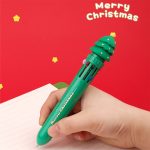 Bút Bi 10 Màu Christmas - 10 Color Ball Pen (1 Cây) - Ảnh 2