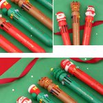 Bút Bi 10 Màu Christmas - 10 Color Ball Pen (1 Cây) - Ảnh 3