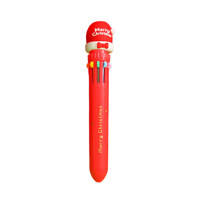 Bút Bi 10 Màu Christmas - 10 Color Ball Pen (1 Cây) - Ảnh 10