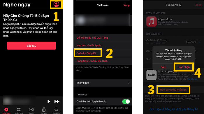Đăng ký Sử dụng miễn phí 8 tháng Apple Music
