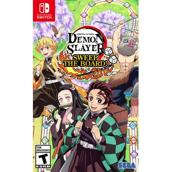 Game Demon Slayer: Kimestu no Yaiba - Sweep the Board! - Nintendo Switch - Secondhand