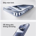 Dán Cường Lực Chống Vân Tay iPhone 16 Plus Mipow Kingbull Anti-Glare Premium HD (2.7D) - Ảnh 8