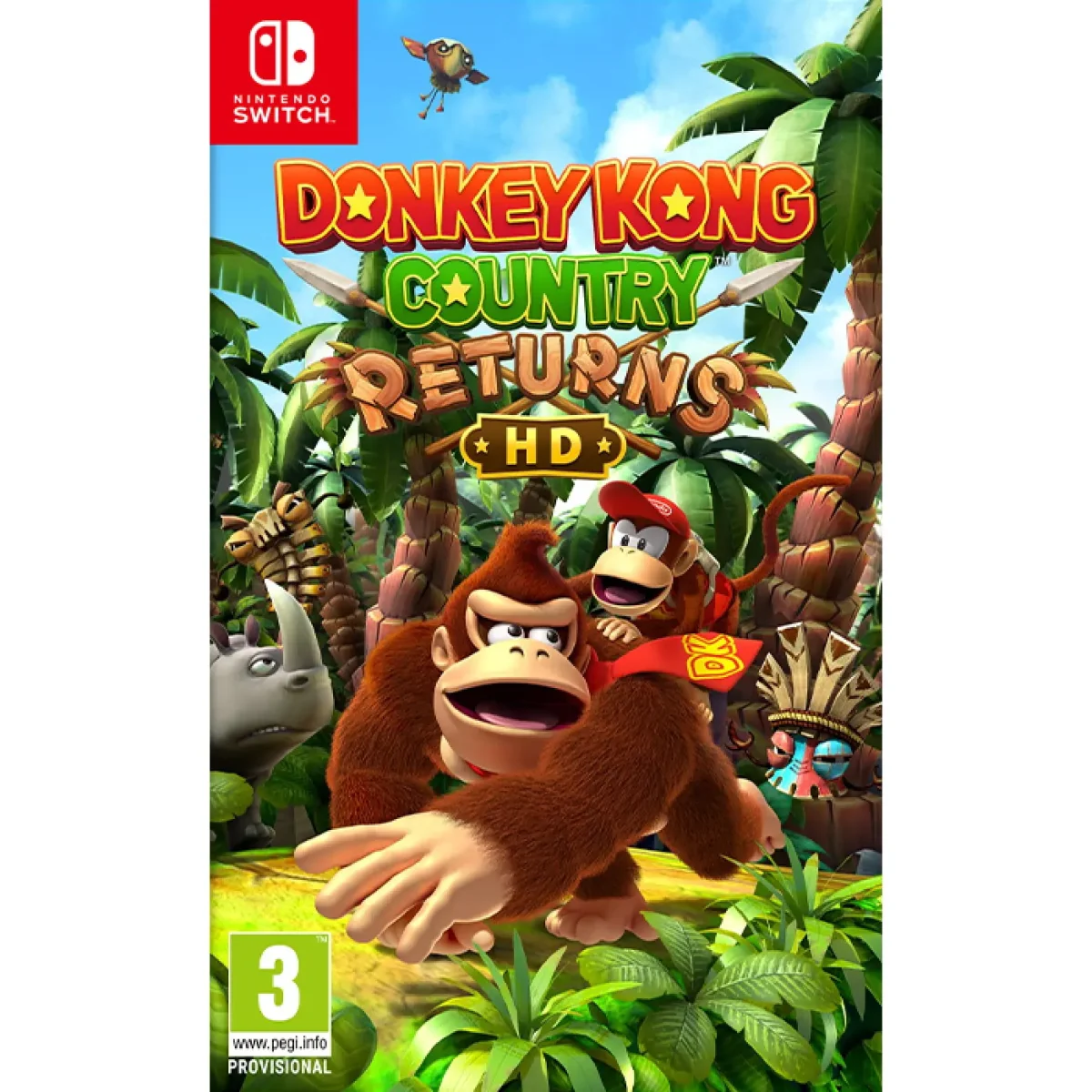 Game Donkey Kong Country Returns HD - Nintendo Switch - Secondhand - Ảnh 1