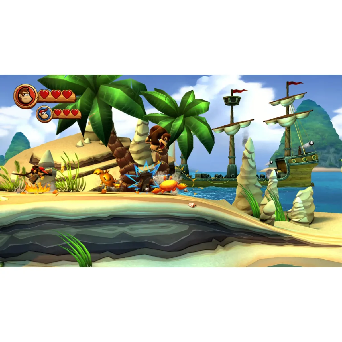 Game Donkey Kong Country Returns HD - Nintendo Switch - Secondhand - Ảnh 3