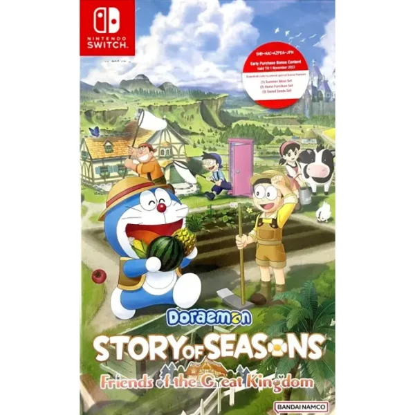Game Doraemon: Story of Seasons - Friends of the Great Kingdom - Nintendo Switch - Secondhand