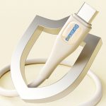 Rock - Doraemon C To L 27W Fast Charging Data Cable 1.2m - White - Ảnh 5